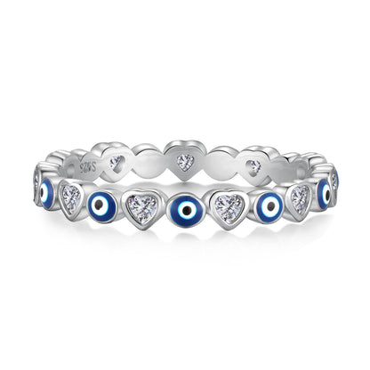 [Solara Jewelry ]Radiant Colorful Round Shape Daily Ring