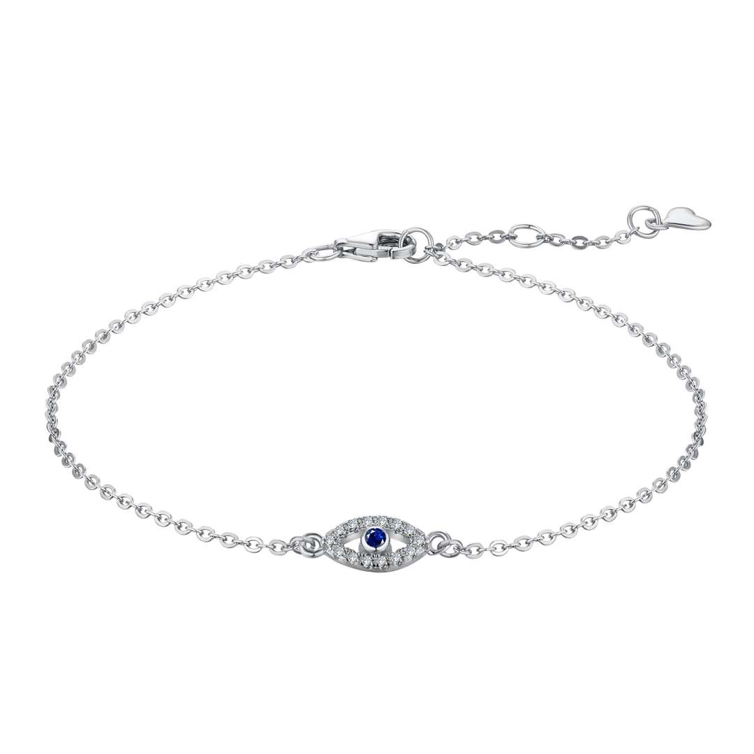 [Solara Jewelry]イーブルアイシェイプネックレス