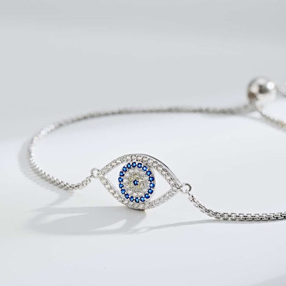[Solara Jewelry ]目のような形のきらめくネックレス
