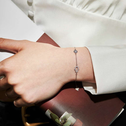 [Solara Jewelry ]ゴーストシェイプ＆ラウンドシェイプネックレス