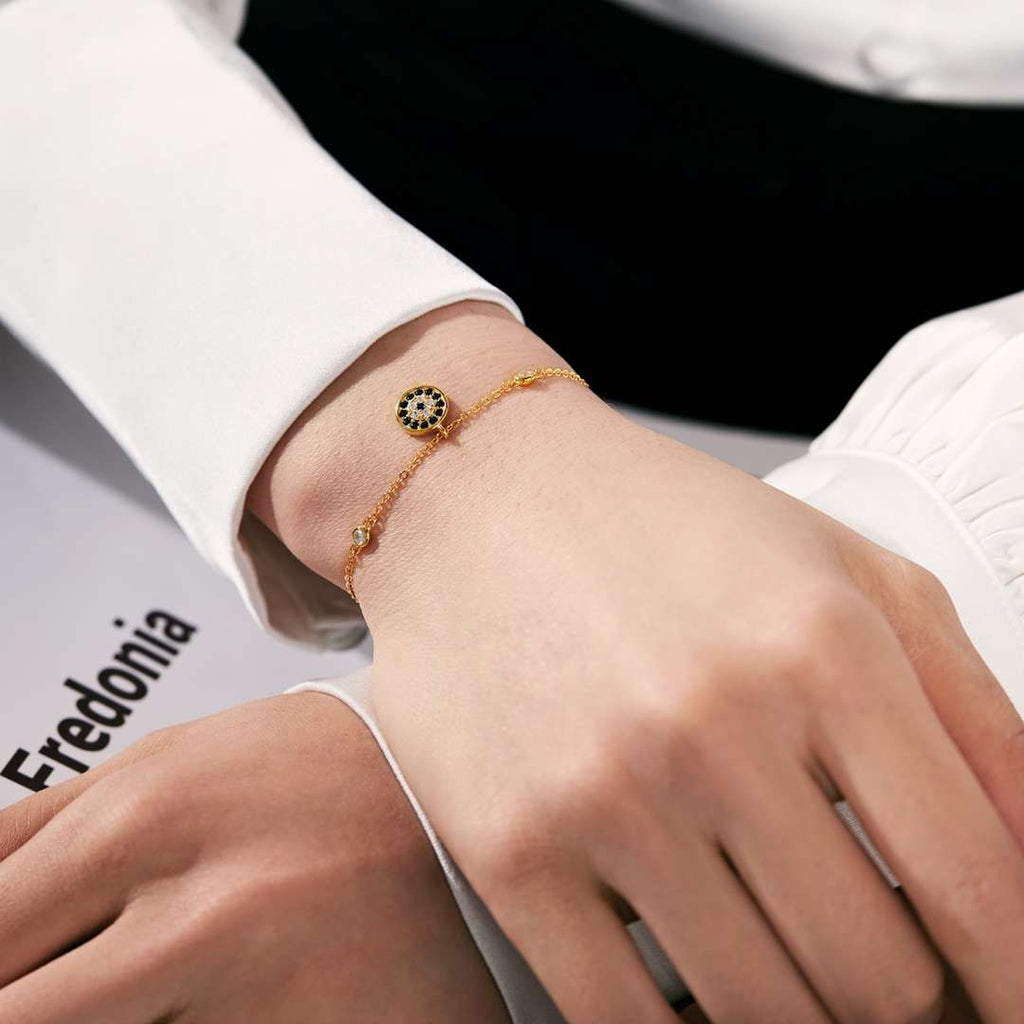 [Solara Jewelry ]デビルズアイ ラウンドシェイプ ブレスレット