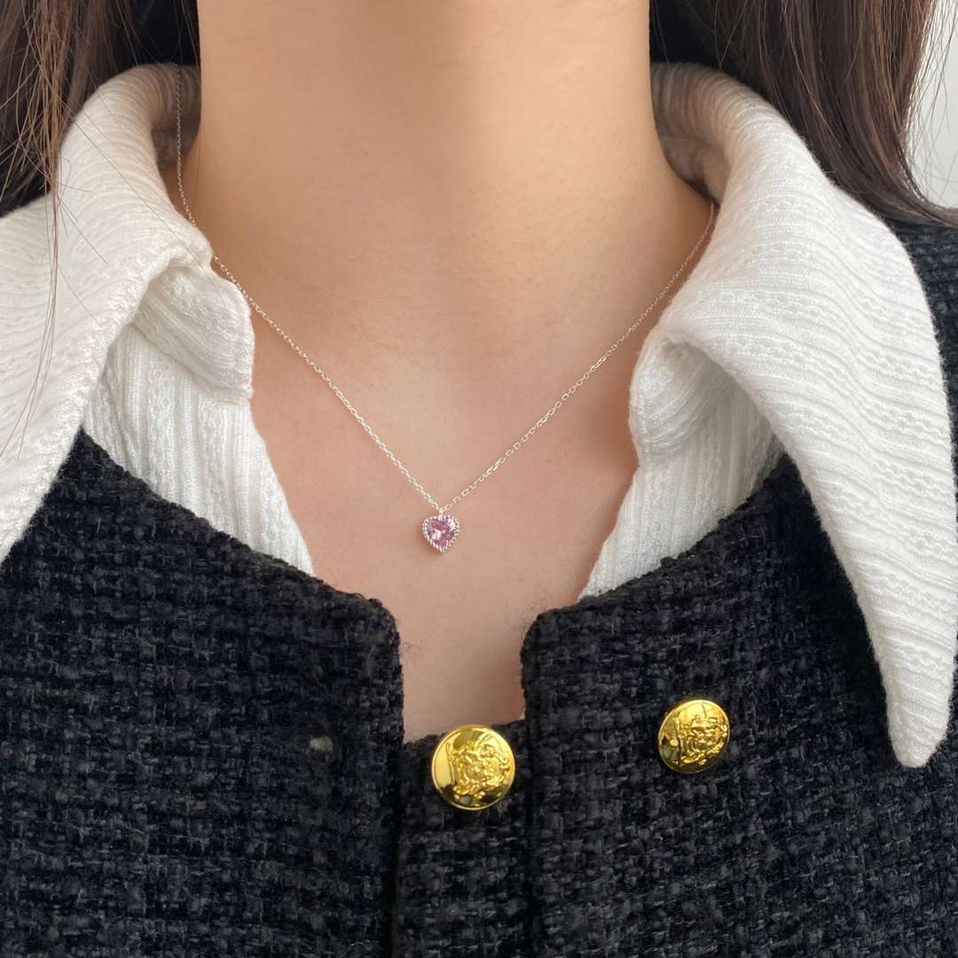 [Solara Jewelry ]オーネイトハートシェイプネックレス