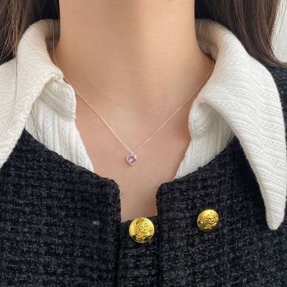 [Solara Jewelry ]オーネイトハートシェイプネックレス