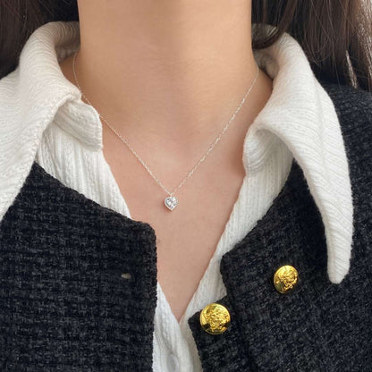 [Solara Jewelry ]オーネイトハートシェイプネックレス