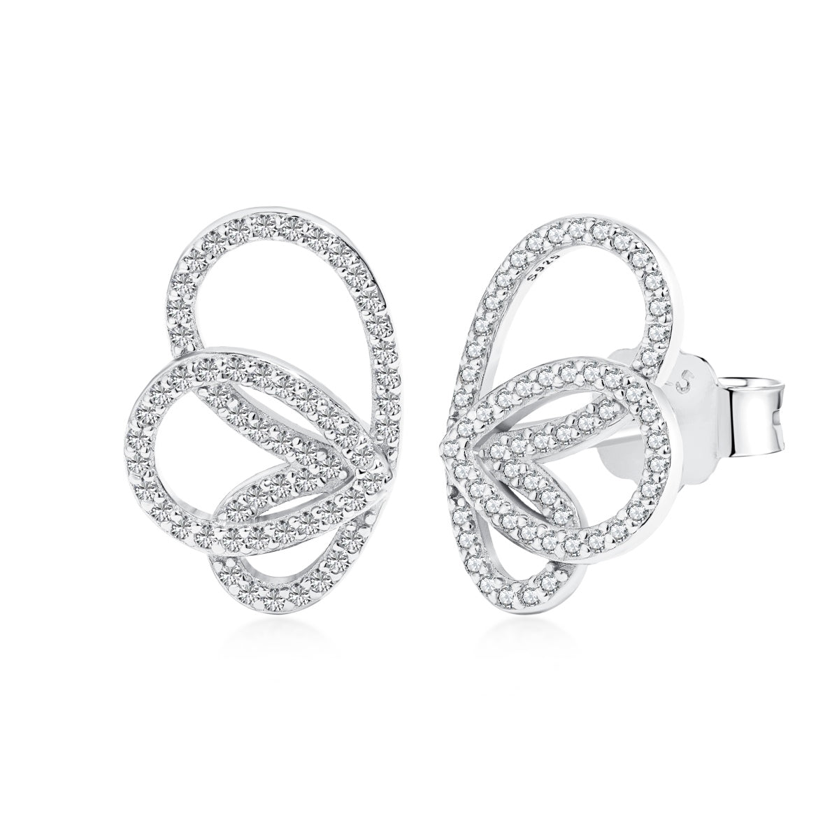 [Solara Schmuck] Exquisite Ohrringe in Schmetterlingsform