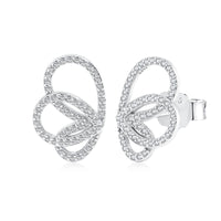 [Solara Jewelry ]Exquisite Butterfly Shape Earrings