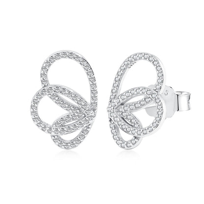 [Solara Schmuck] Exquisite Ohrringe in Schmetterlingsform