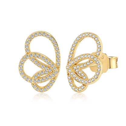 [Solara Schmuck] Exquisite Ohrringe in Schmetterlingsform