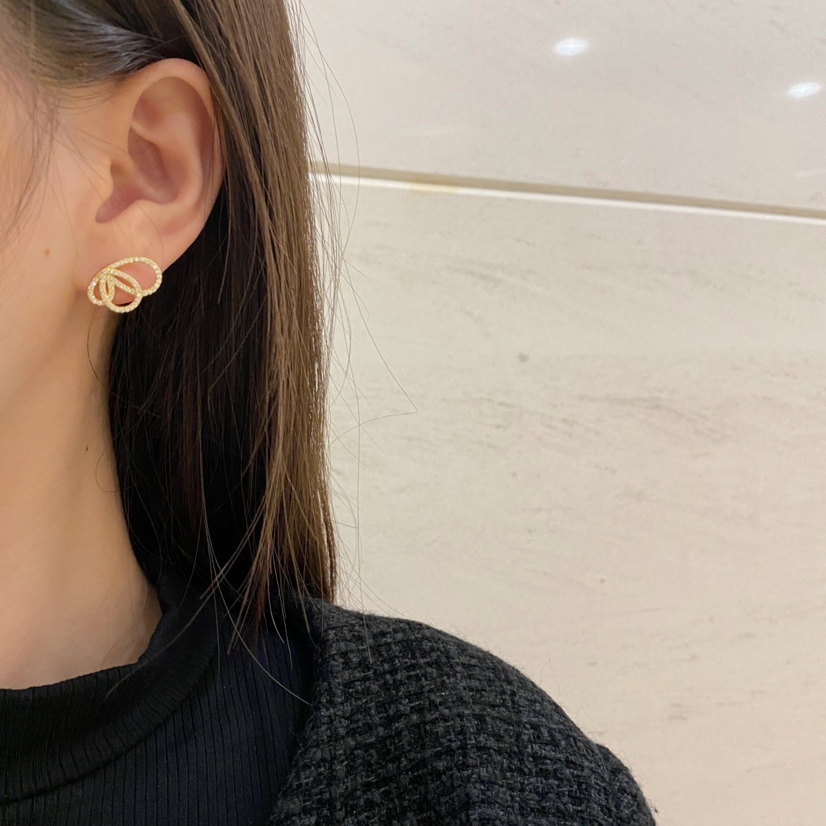 [Solara Schmuck] Exquisite Ohrringe in Schmetterlingsform