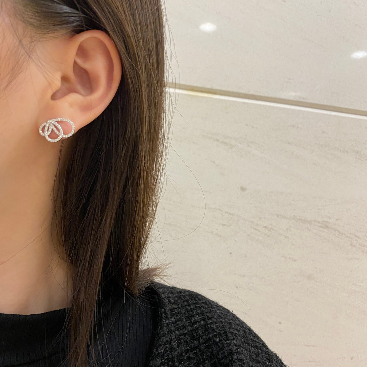 [Solara Schmuck] Exquisite Ohrringe in Schmetterlingsform
