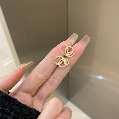 [Solara Schmuck] Exquisite Ohrringe in Schmetterlingsform