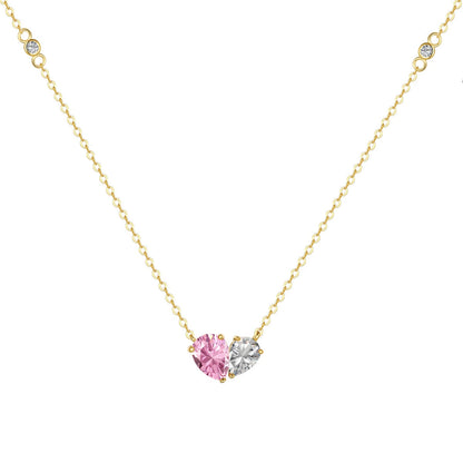 [Solara Jewelry ]ユニークハート型ネックレス