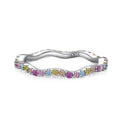 [Solara Jewelry ]Dainty Colorful Round Cut Party Ring