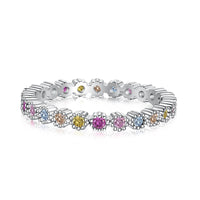 [Solara Jewelry ]Exquisite Colorful Round Cut Party Ring