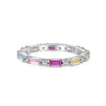 [Solara Jewelry ]Lively In Shades Elegant Radiant Cut Daily Ring