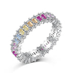 [Solara Jewelry ]Extravaganter opulenter Cocktailring mit Smaragd-Schliff