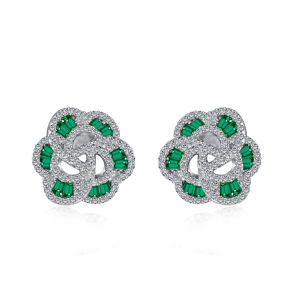 [Solara Jewelry ]可憐な花型デイリーイヤリング