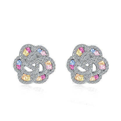 [Solara Jewelry ]可憐な花型デイリーイヤリング