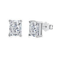 [Solara Jewelry ]Radiant Luxurious Princess Cut Daily Earrings