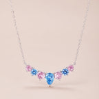 [Solara Jewelry ]可憐なカラフルハートネックレス