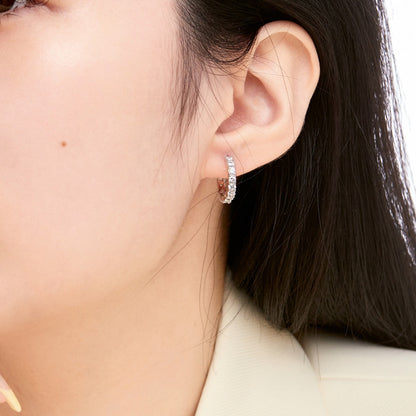 [Solara Jewelry ]ラディアント カラフル ラウンドカットピアス