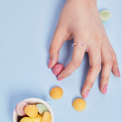 [Solara Jewelry ]Lebendiger Ring mit elegantem Radiant-Schliff für jeden Tag