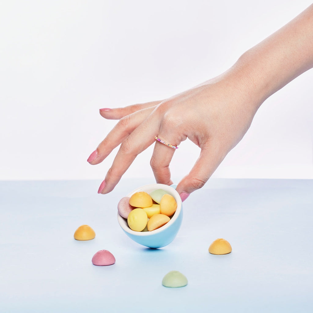 [Solara Jewelry ]Lively In Shades Elegant Radiant Cut Daily Ring