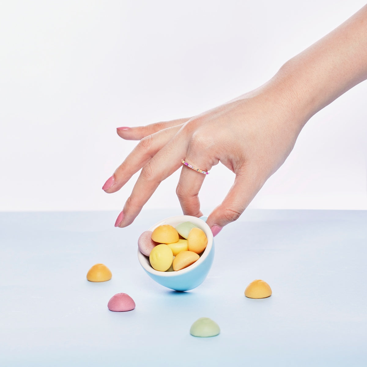 [Solara Jewelry ]Lively In Shades Elegant Radiant Cut Daily Ring