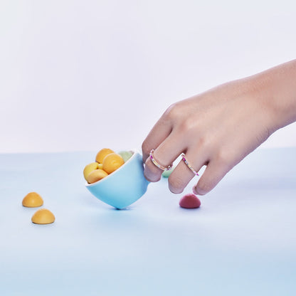 [Solara Jewelry ]Lebendiger Ring mit elegantem Radiant-Schliff für jeden Tag