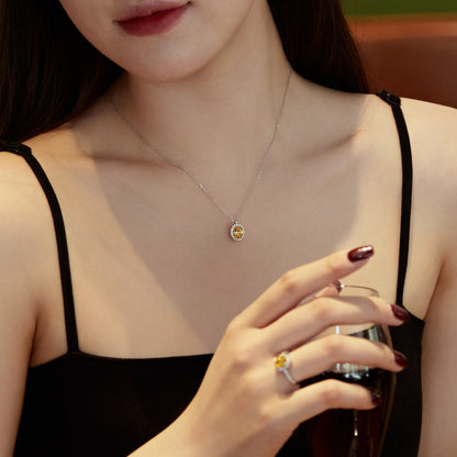 [Solara Jewelry ]繊細でユニークなオーバルカットのデイリーピアス