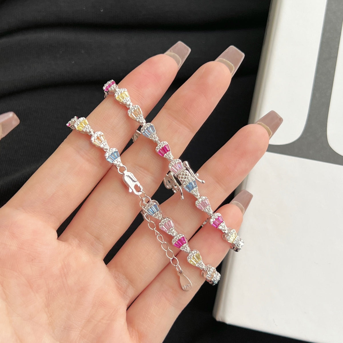 [Solara Jewelry ]Strahlendes Wassertropfen-Armband für jeden Tag