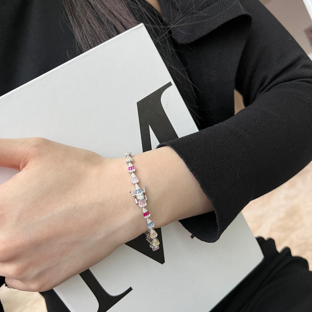 [Solara Jewelry ]Strahlendes Wassertropfen-Armband für jeden Tag