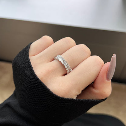 [Solara Jewelry ]Extravaganter opulenter Cocktailring mit Smaragd-Schliff