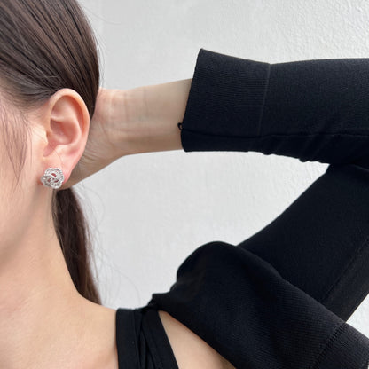 [Solara Jewelry ]可憐な花型デイリーイヤリング