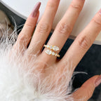 [Solara Jewelry ]Zarter, lebhafter Schlangenring für jeden Tag