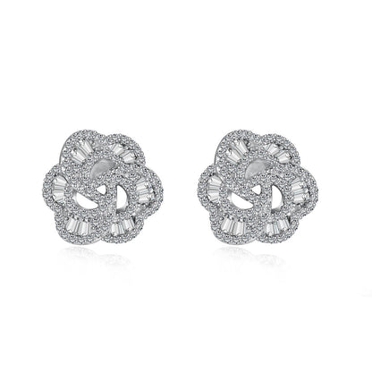 [Solara Jewelry ]可憐な花型デイリーイヤリング