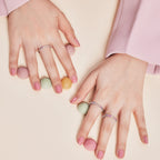 [Solara Jewelry ]Exquisite Colorful Round Cut Party Ring