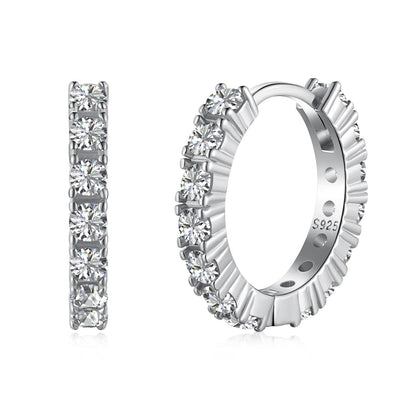 [Solara Jewelry ]ラディアント カラフル ラウンドカットピアス