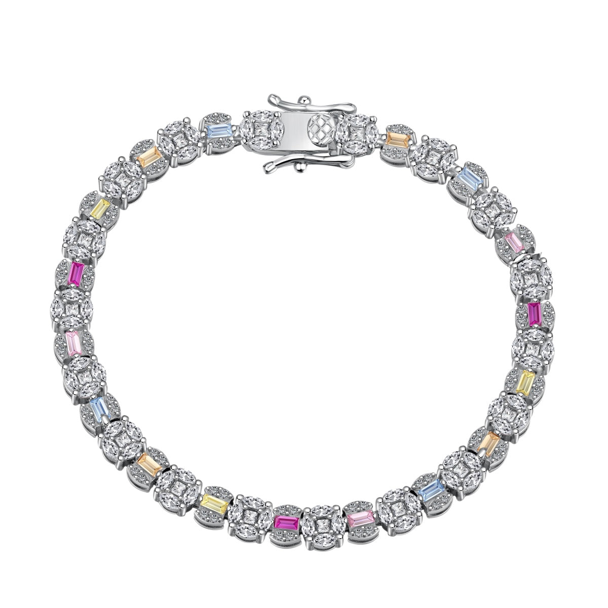 [Solara Jewelry ]Strahlendes Multicut-Armband für den Alltag