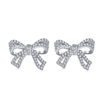 [Solara Jewelry ]Dainty Bow Shape Earrings
