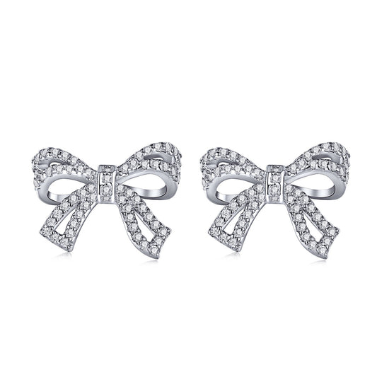 [Solara Schmuck] Zierliche Ohrringe in Schleifenform