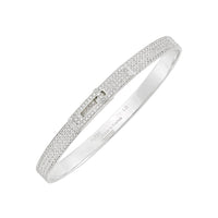 [Solara Jewelry ]HM KELLY BRACELET IN SILVER AND FULL PAVE DIAMOND