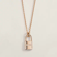 [Solara Jewelry ]HM ADVANCED NICHE LOCK HEAD NECKLACE DIAMONDS