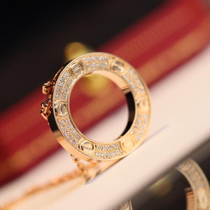 [Solara Jewelry ]LOVE NECKLACE ADJUSTABLE ROSE GOLD