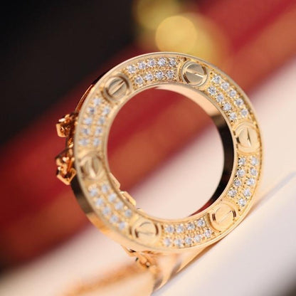 [Solara Jewelry ]LOVE NECKLACE ADJUSTABLE ROSE GOLD