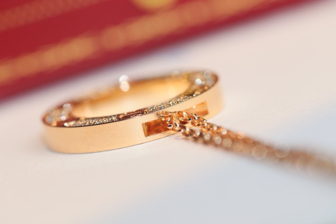 [Solara Jewelry ]LIEBESKETTE VERSTELLBAR ROSÉGOLD