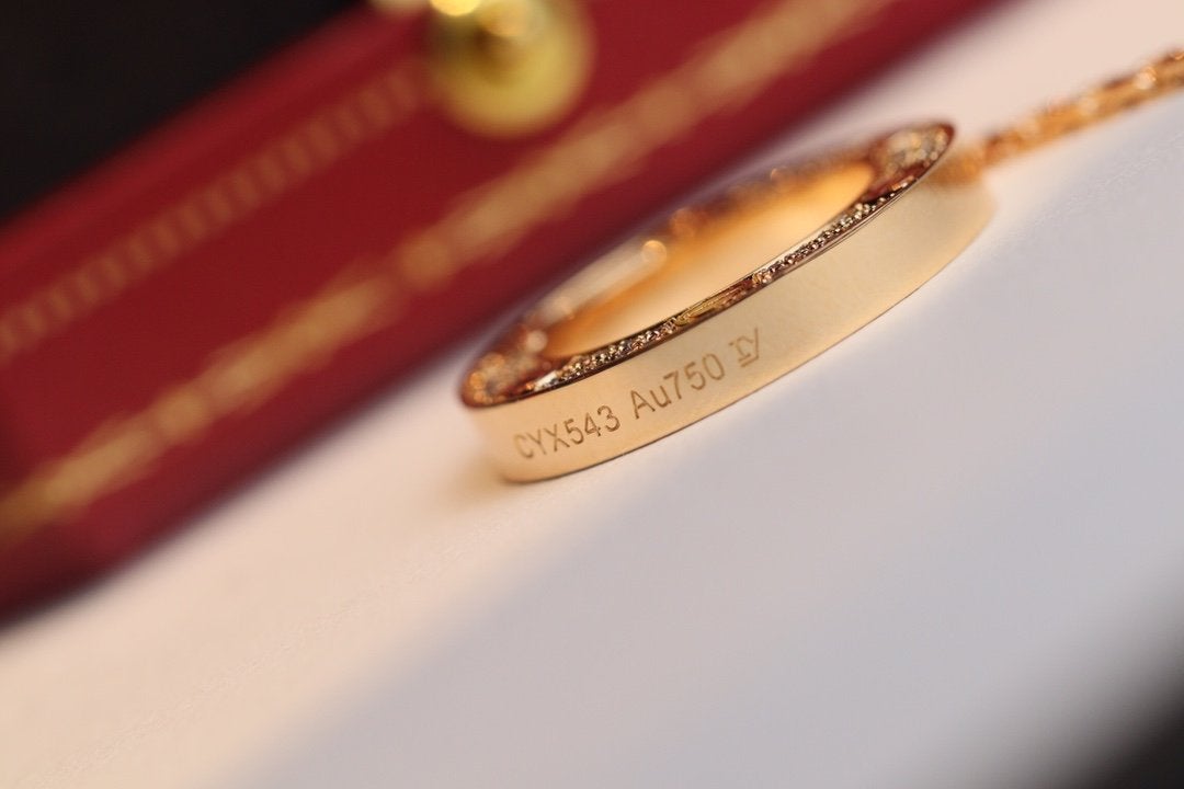 [Solara Jewelry ]LOVE NECKLACE ADJUSTABLE ROSE GOLD