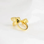 [Solara Jewelry ]LUCKY BETWEEN THE FINGER RING