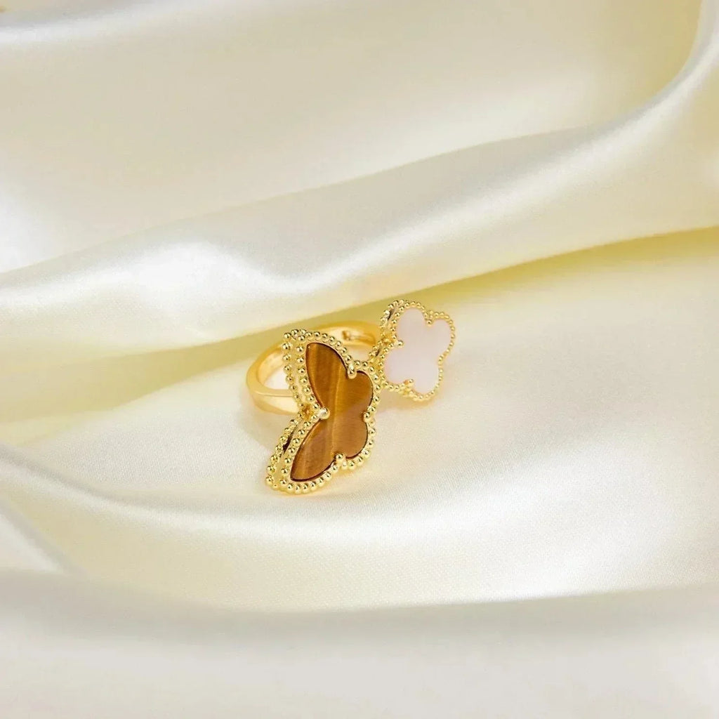 [Solara Jewelry ]LUCKY BETWEEN THE FINGER RING