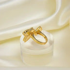 [Solara Jewelry ]LUCKY BETWEEN THE FINGER RING